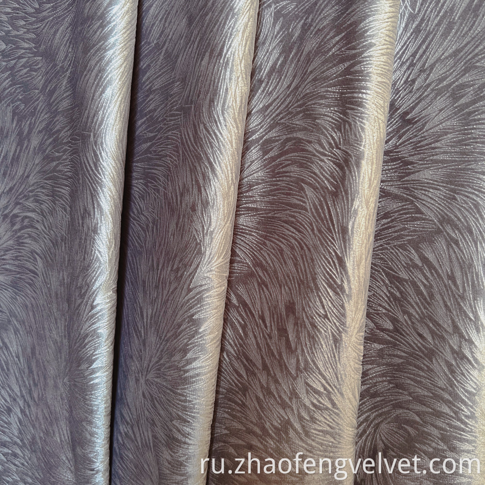 Embossed Glue Fabric Velvet